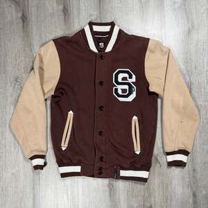 Mens Southpole Varsity Letterman Jacket Y2K Small